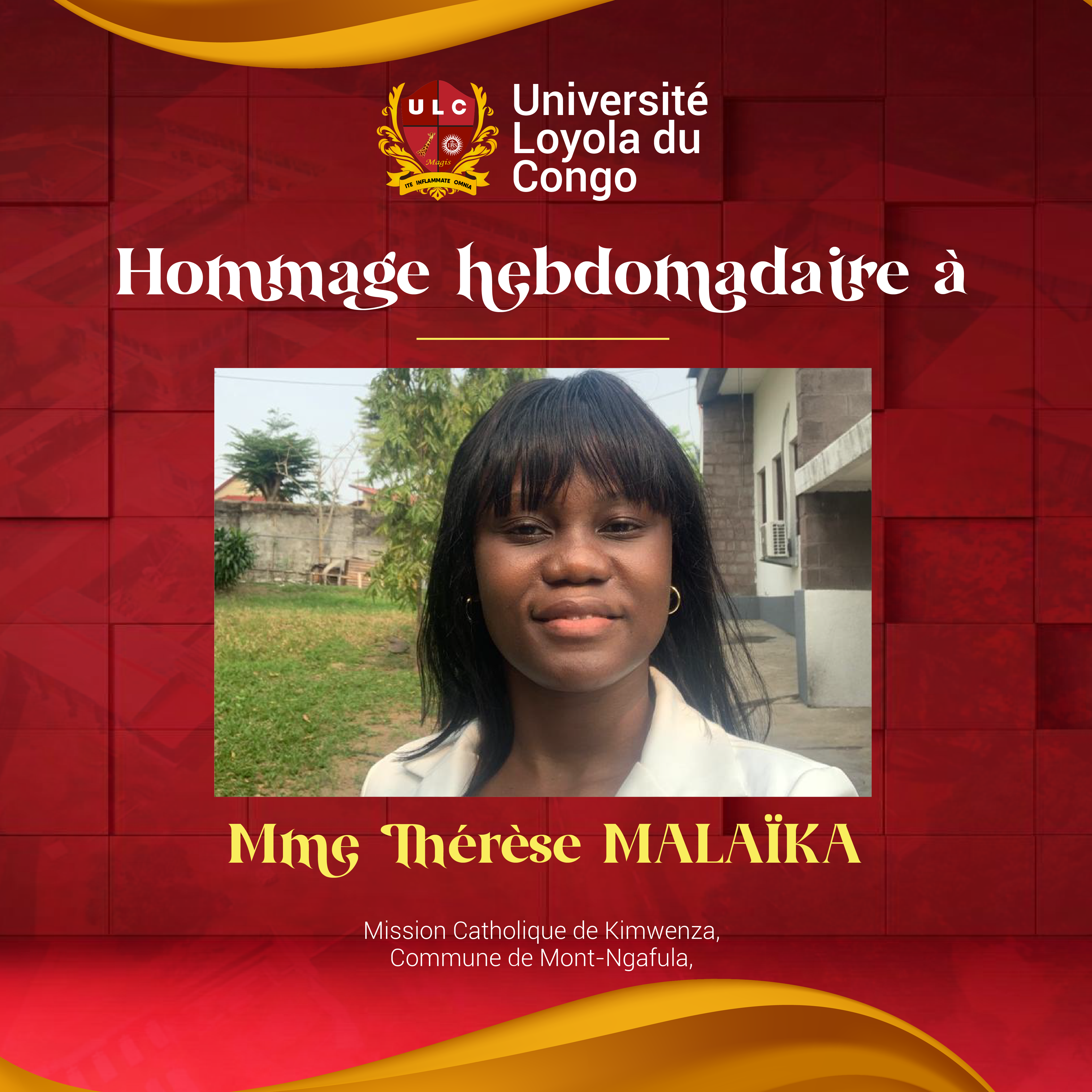 HOMMAGE HEBDOMADAIRE