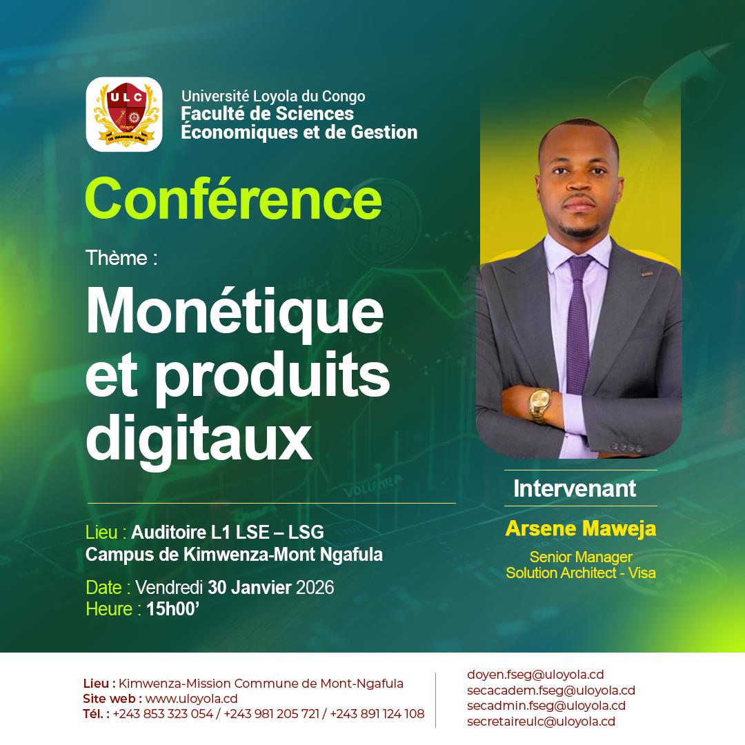 CONFÉRENCE : MONÉTIQUE ET PRODUITS DIGITAUX