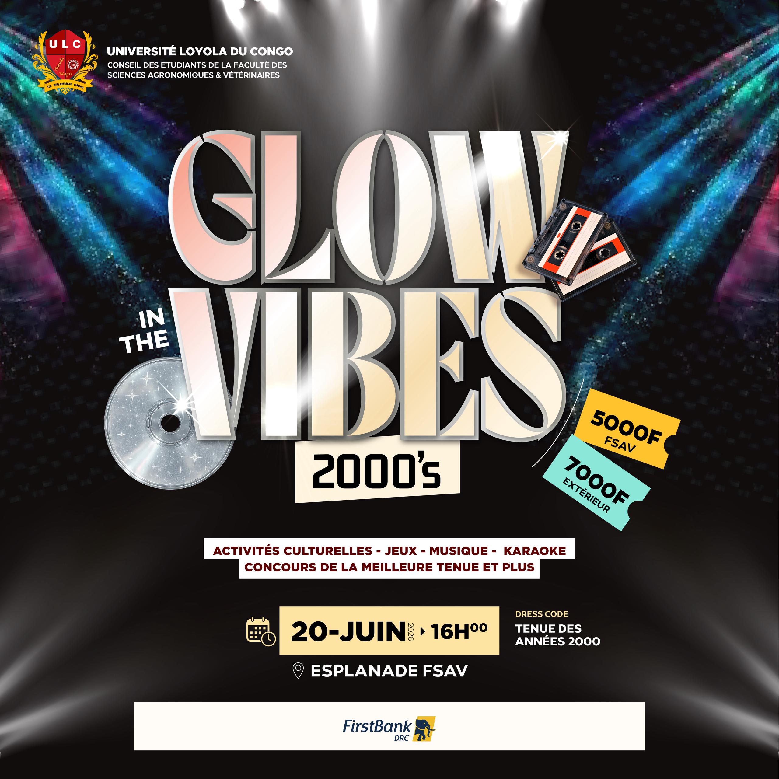 Soirée Glow in The Vibes 2000