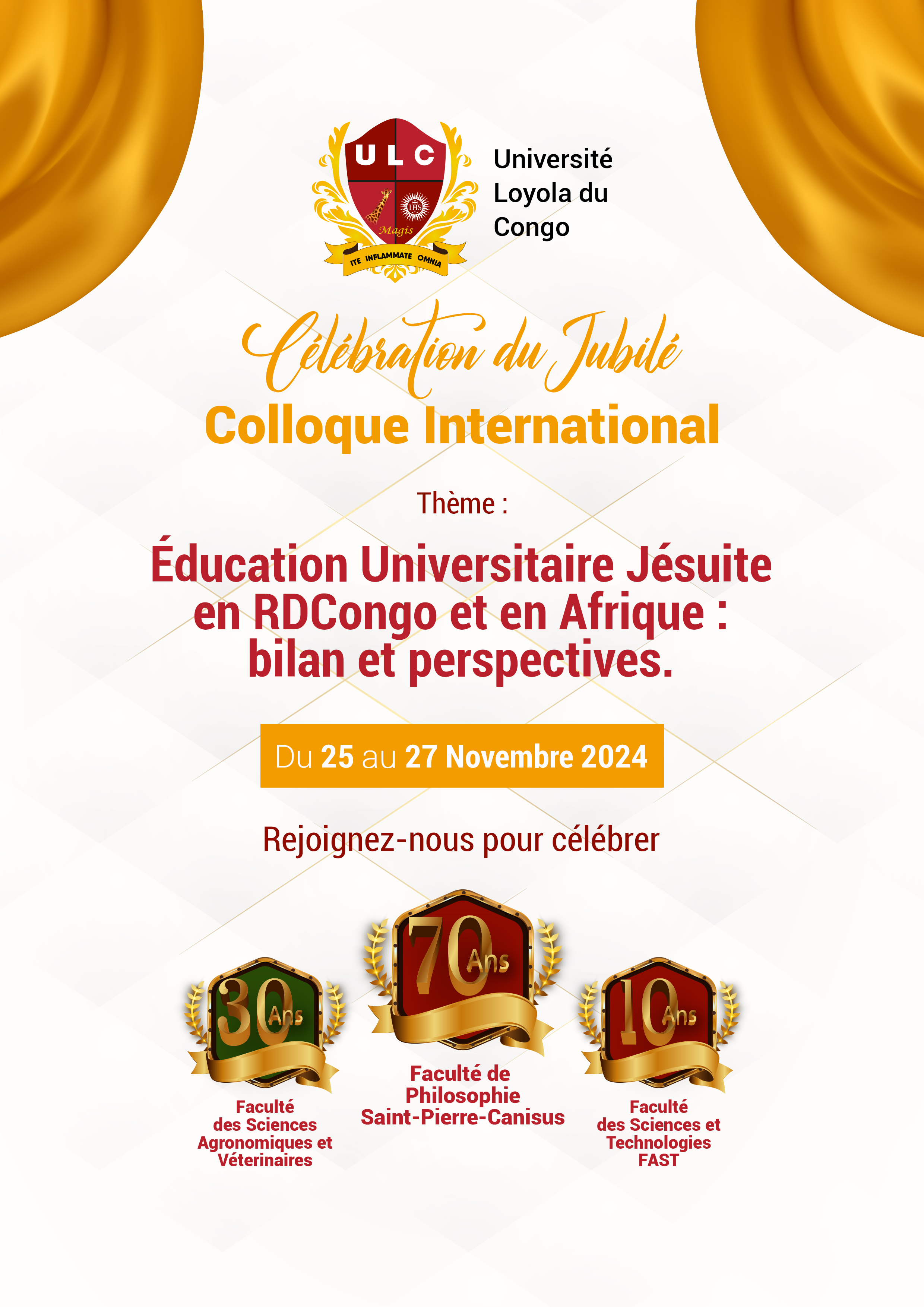 Université Loyola du Congo présente le Jubilé