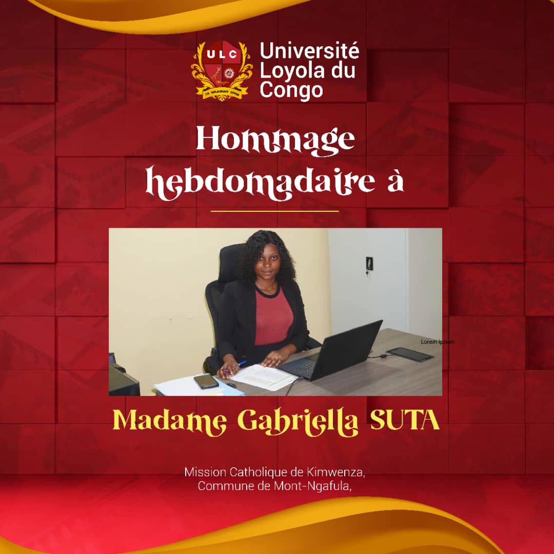 HOMMAGE À MADAME GABRIELLA SUTA