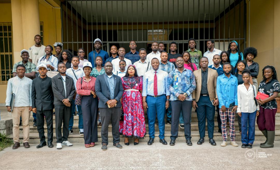 VISITE DU PRÉSIDENT DU CONSEIL NATIONAL DE LA JEUNESSE RDC À L’ULC